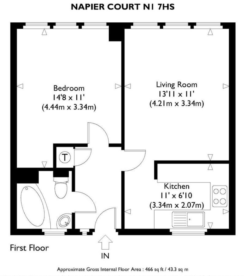1 Bedroom Flat Close To City With Free Parking Arrangement Лондон Экстерьер фото